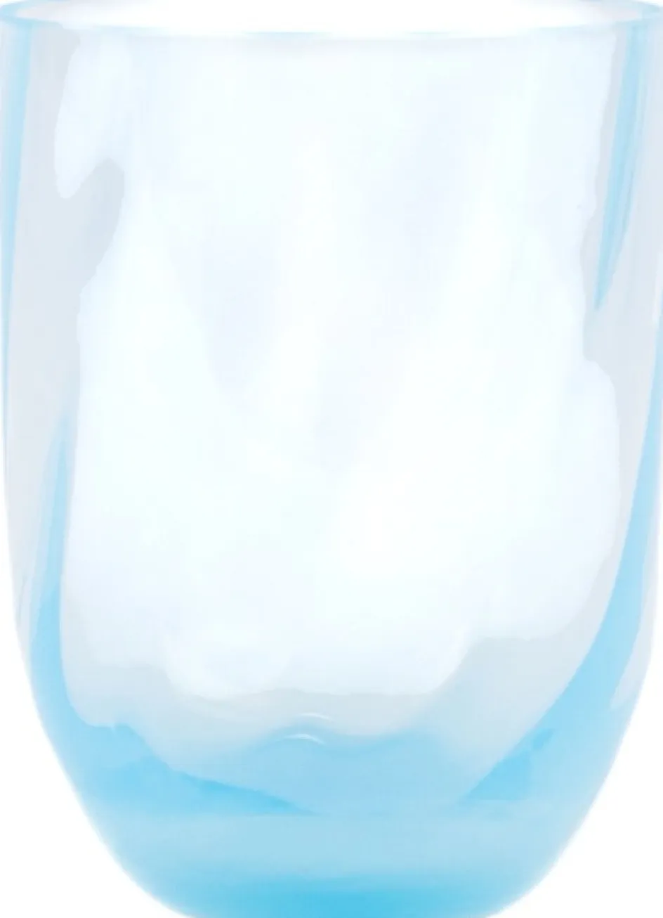 New Anna von Lipa Opaline Swirl Drikkeglas 25 cl, Pastel Blue