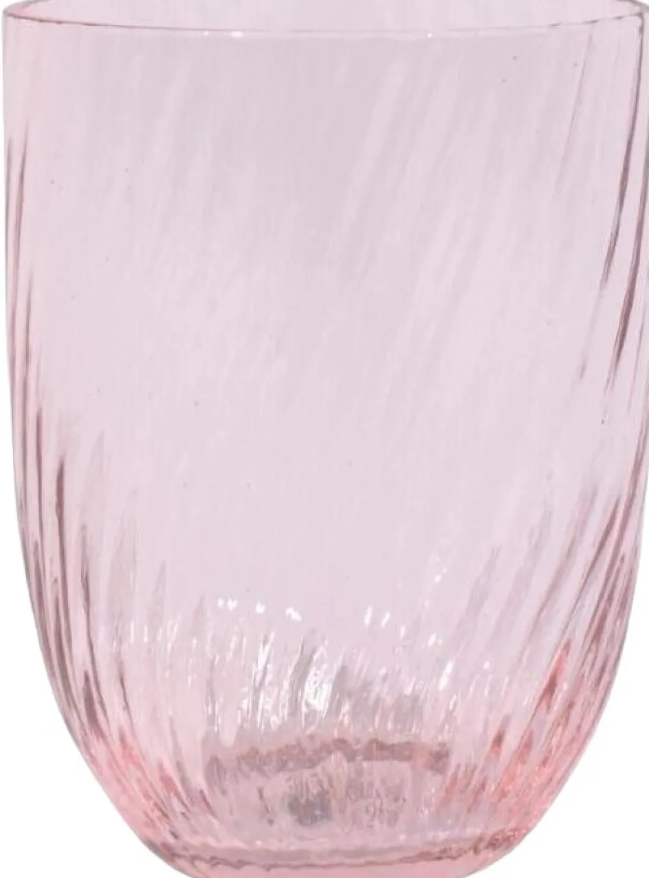 Anna von Lipa Spiral Tumbler Drikkeglas 20 cl, Rosa