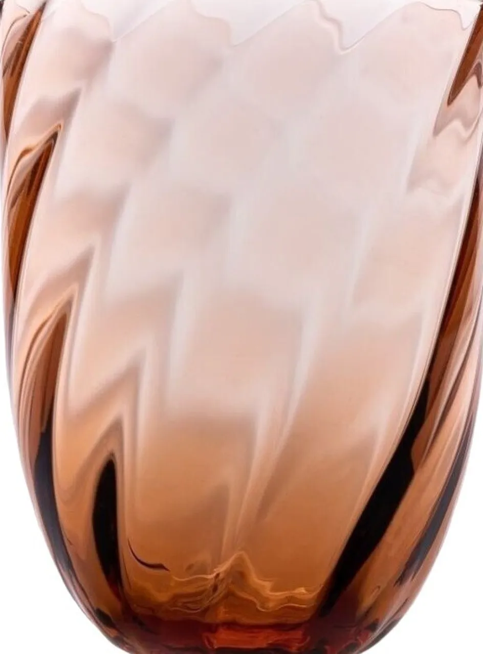 Anna von Lipa Swirl Tumbler Drikkeglas 25 cl, New Brown