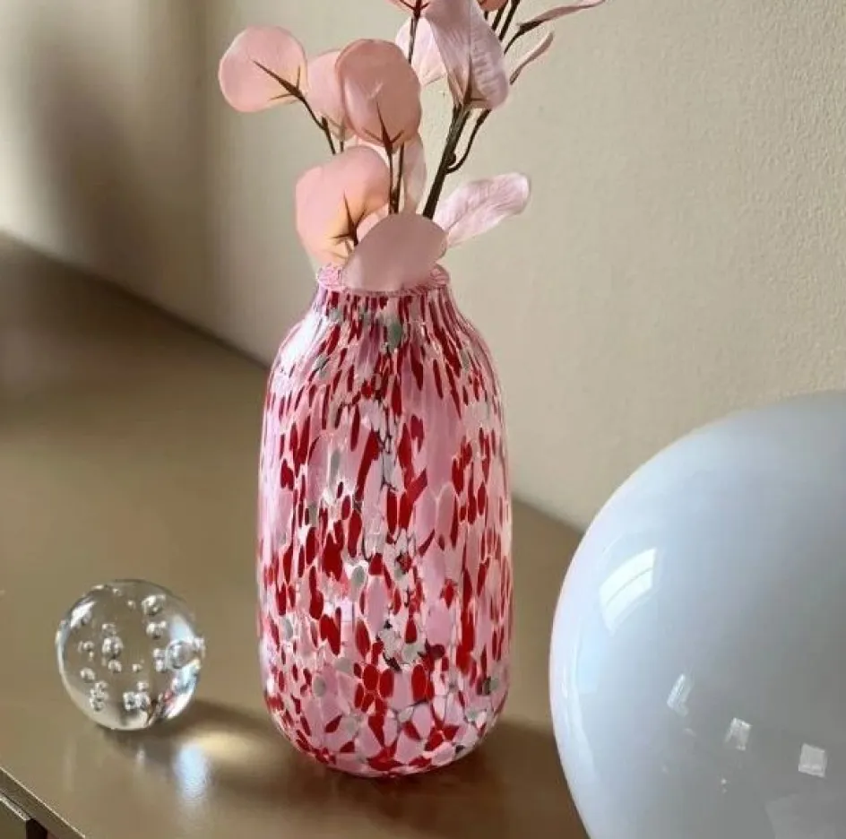 Hot Anna von Lipa Confetti Vase H26 cm, Mandarin
