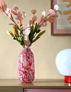 Hot Anna von Lipa Confetti Vase H26 cm, Mandarin