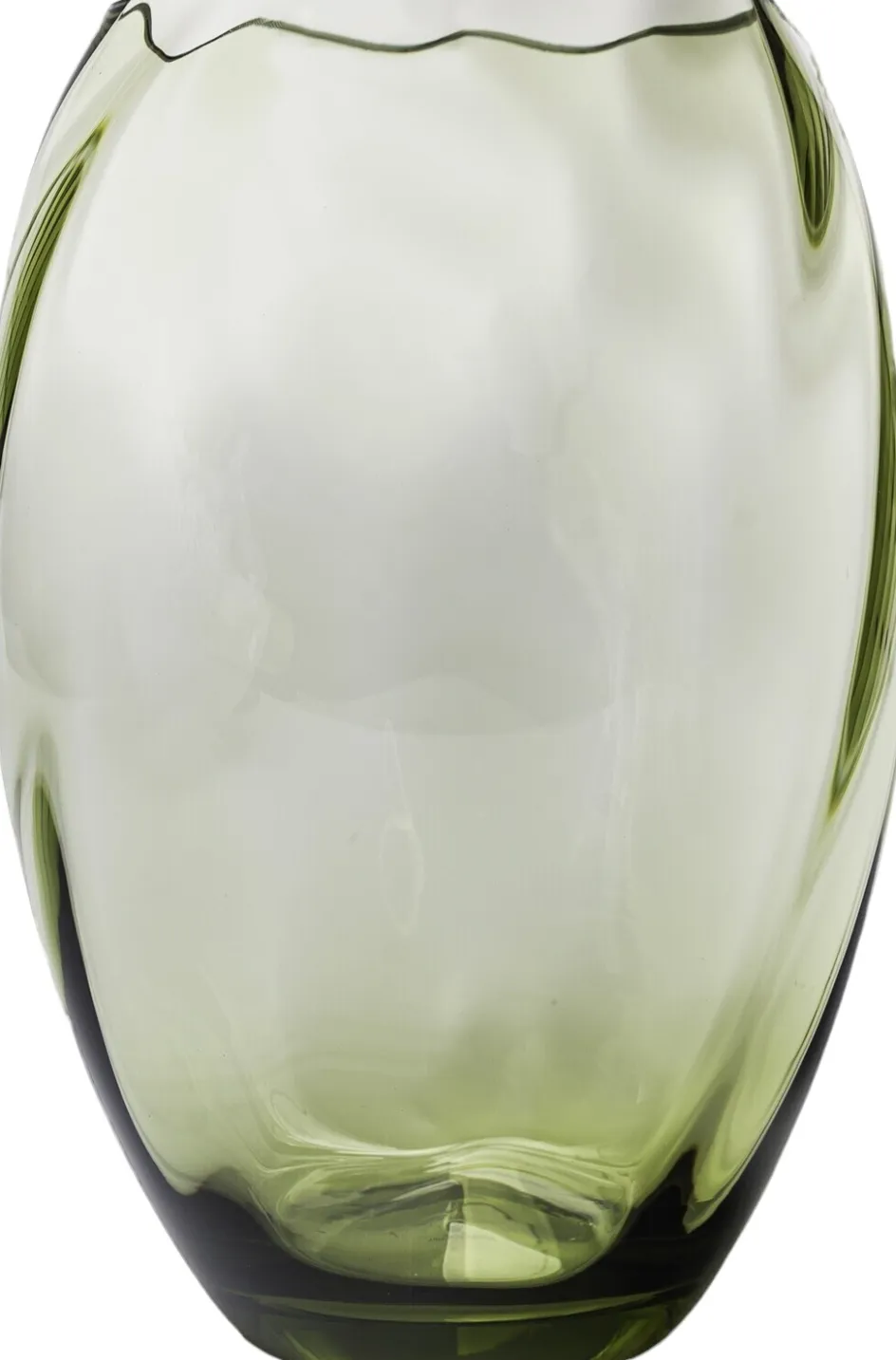 Anna von Lipa Elipse Vase H23 cm, Olivegreen