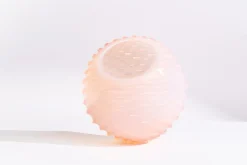 Hot Opaline Hobnail Globe Vase H18 cm, Stue|Vaser
