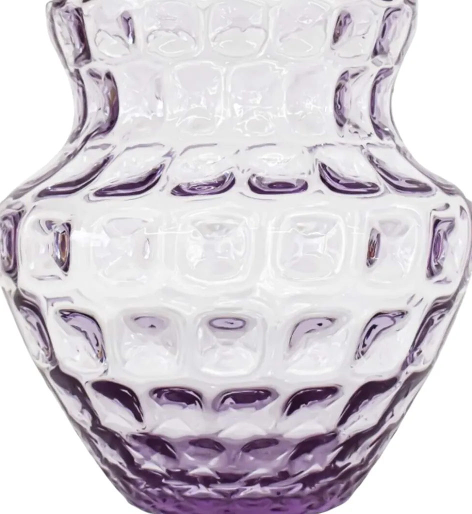 Clearance Anna von Lipa Small Diamond Dahlia Vase H21,5 cm, Lilla