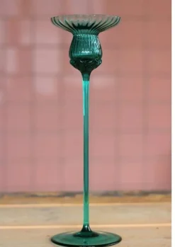 Sale Anna von Lipa Tulipán Lysestage H, Turquoise