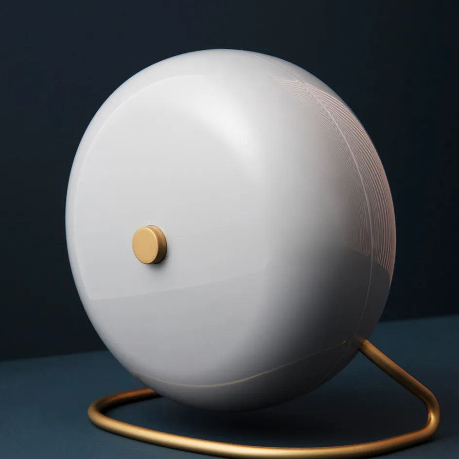 Best Arne Jacobsen Station Bordur Ø11 cm, Grå/Hvid