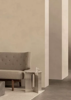 Audo Copenhagen Borde > Androgyne Sidebord H43 cm, Børstet Stål