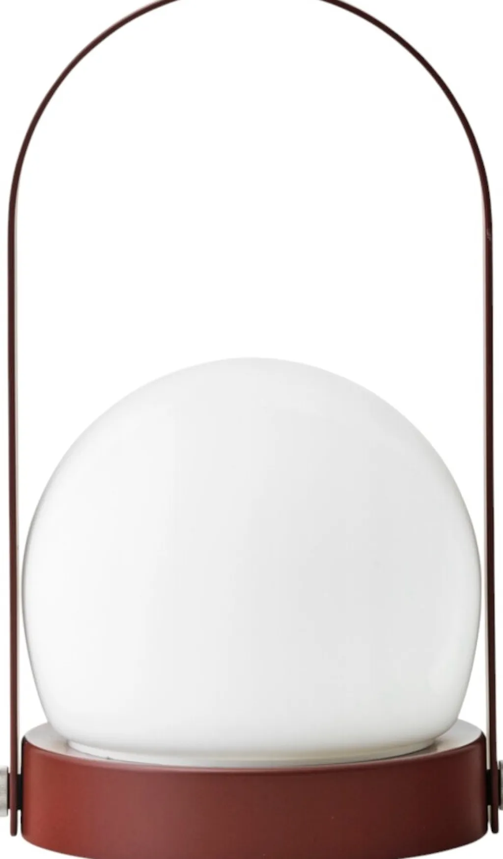 Audo Copenhagen Udendørs Bordlamper|Lamper Til Haven Og Terrassen > Carrie Trådløs Bordlampe H24.5 cm, Burned Red