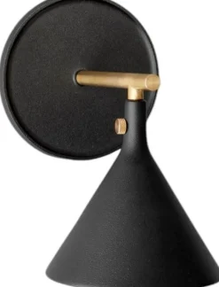 Discount Audo Copenhagen Cast Sconce Væglampe 19 cm, Sort