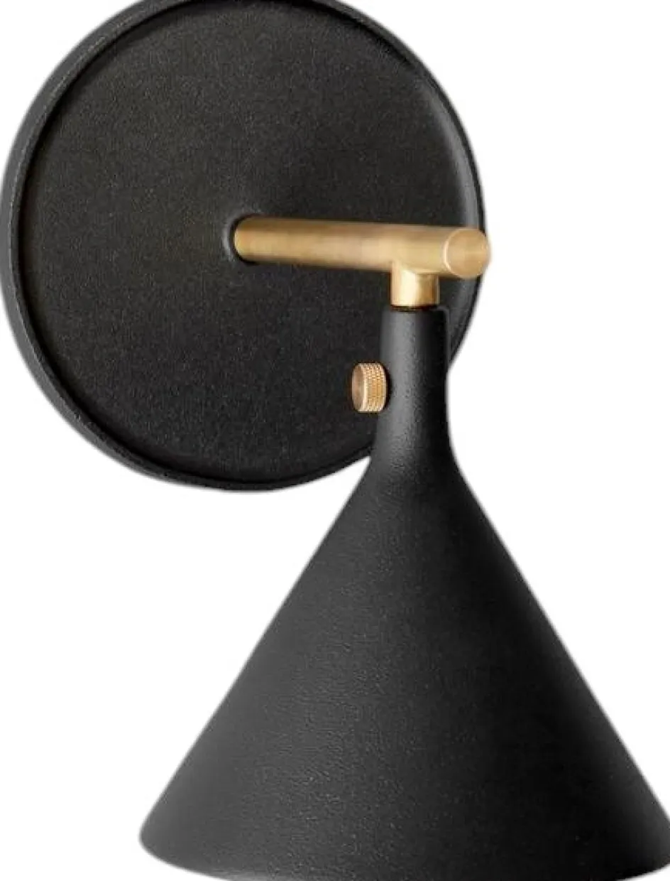Discount Audo Copenhagen Cast Sconce Væglampe 19 cm, Sort