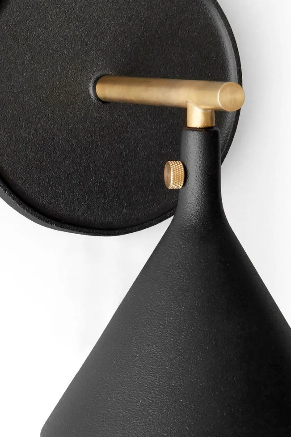 Discount Audo Copenhagen Cast Sconce Væglampe 19 cm, Sort