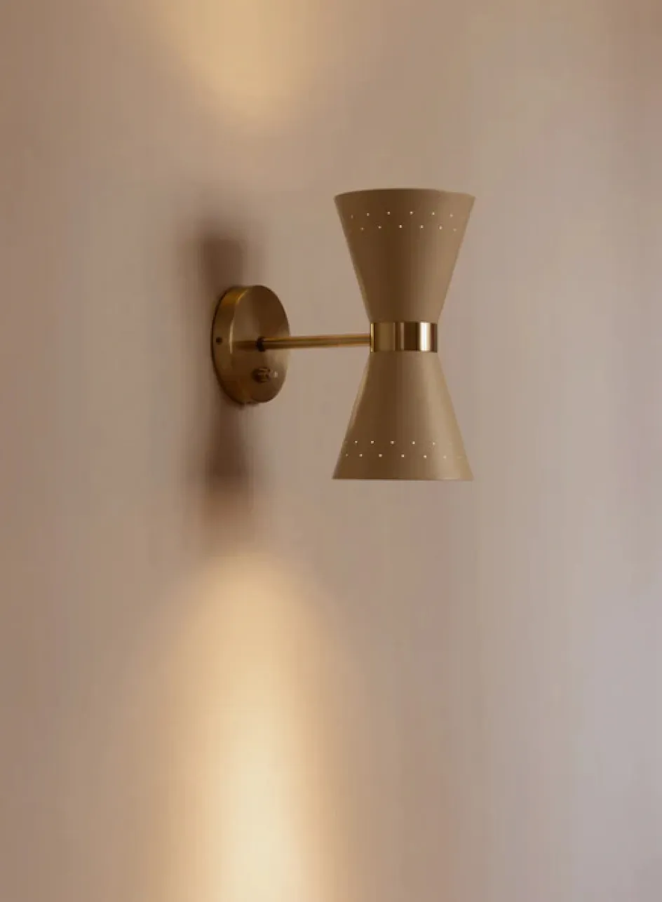 Clearance Audo Copenhagen Collector Væglampe 25 cm, Creme