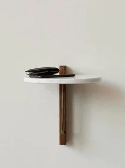 Hot Audo Copenhagen Corbel Hylde 28 cm, Marmor
