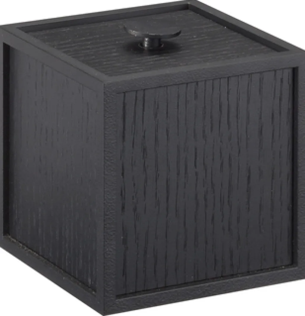 Audo Copenhagen Stue|Småopbevaring Og Organisering > Frame Boks 10 cm, Sortbejdset Ask