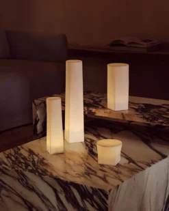 Sale Ignus Flameless Stearinlys LED 35 cm, New Bone China Stearinlys|Led Stearinlys