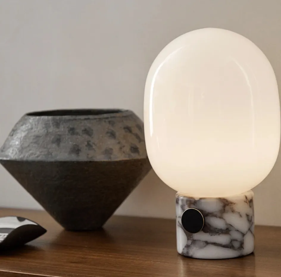 Outlet Audo Copenhagen JWDA Bordlampe H32 cm, Calacatta Viola Marmor