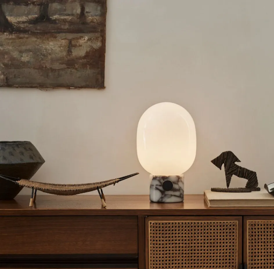 Outlet Audo Copenhagen JWDA Bordlampe H32 cm, Calacatta Viola Marmor
