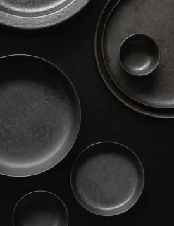 Best New Norm Tallerken/Låg , Dark Glazed Desserttallerkener