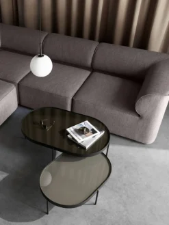 Best Nono Loungebord H25 cm, Beige Borde