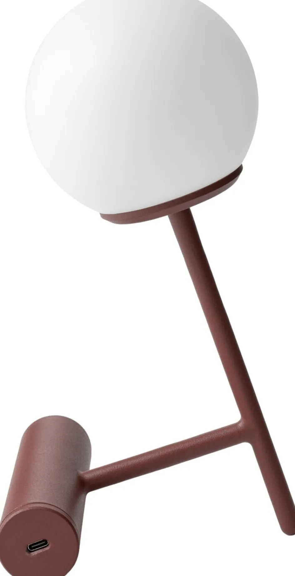 Outlet Audo Copenhagen Phare Bordlampe H23 cm, Brændt Rød