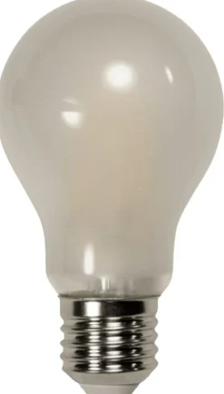 Outlet Pære LED E27 6W Dæmpbar, Mat E27 Led-Pærer