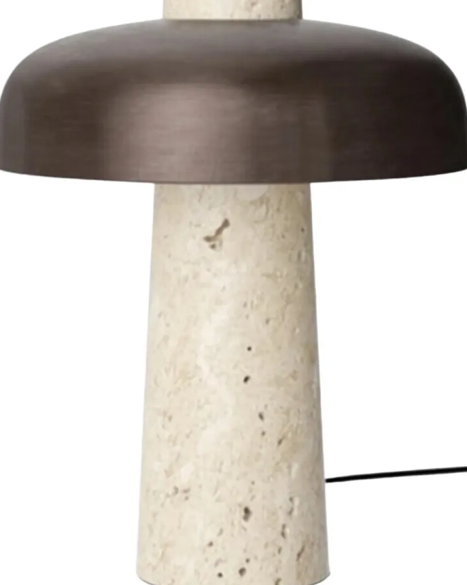 Clearance Audo Copenhagen Reverse Bordlampe H30 cm, Bronseret Messing