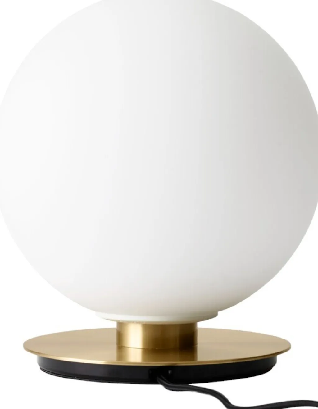 Sale TR Bulb Bord-/Væglampe Ø20 cm, Mat Opal/Messing Lamper Til Soveværelset|Lamper Til Køkkenet