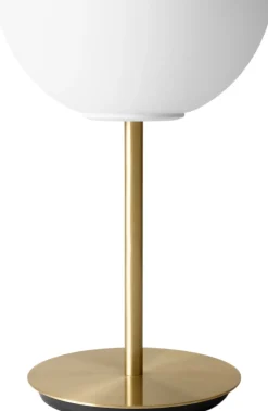 Audo Copenhagen Lamper Til Kontoret|Lamper Til Soveværelset > TR Bulb Bordlampe H41 cm, Mat Opal/Messing