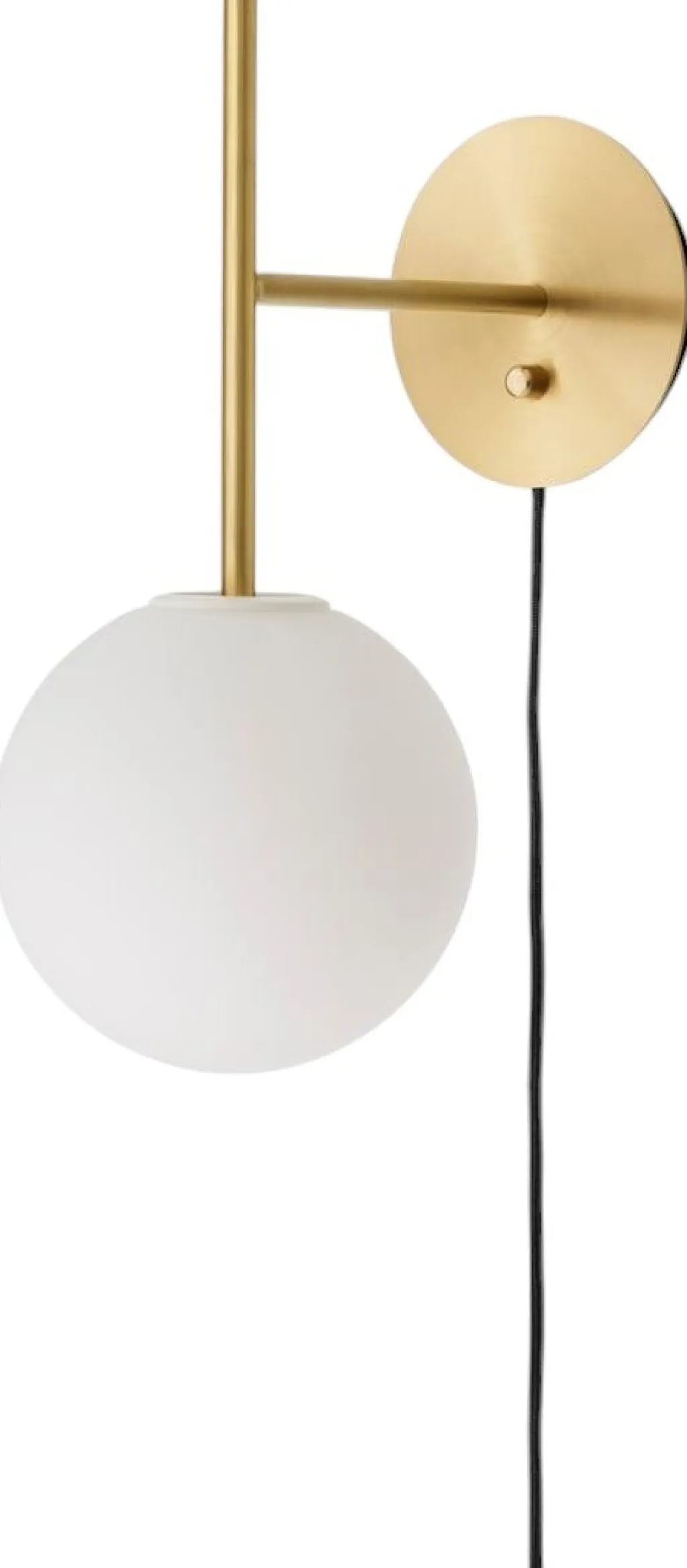 Audo Copenhagen Lamper Til Soveværelset|Lamper Til Køkkenet > TR Bulb Væglampe 46 cm, Børstet Messing