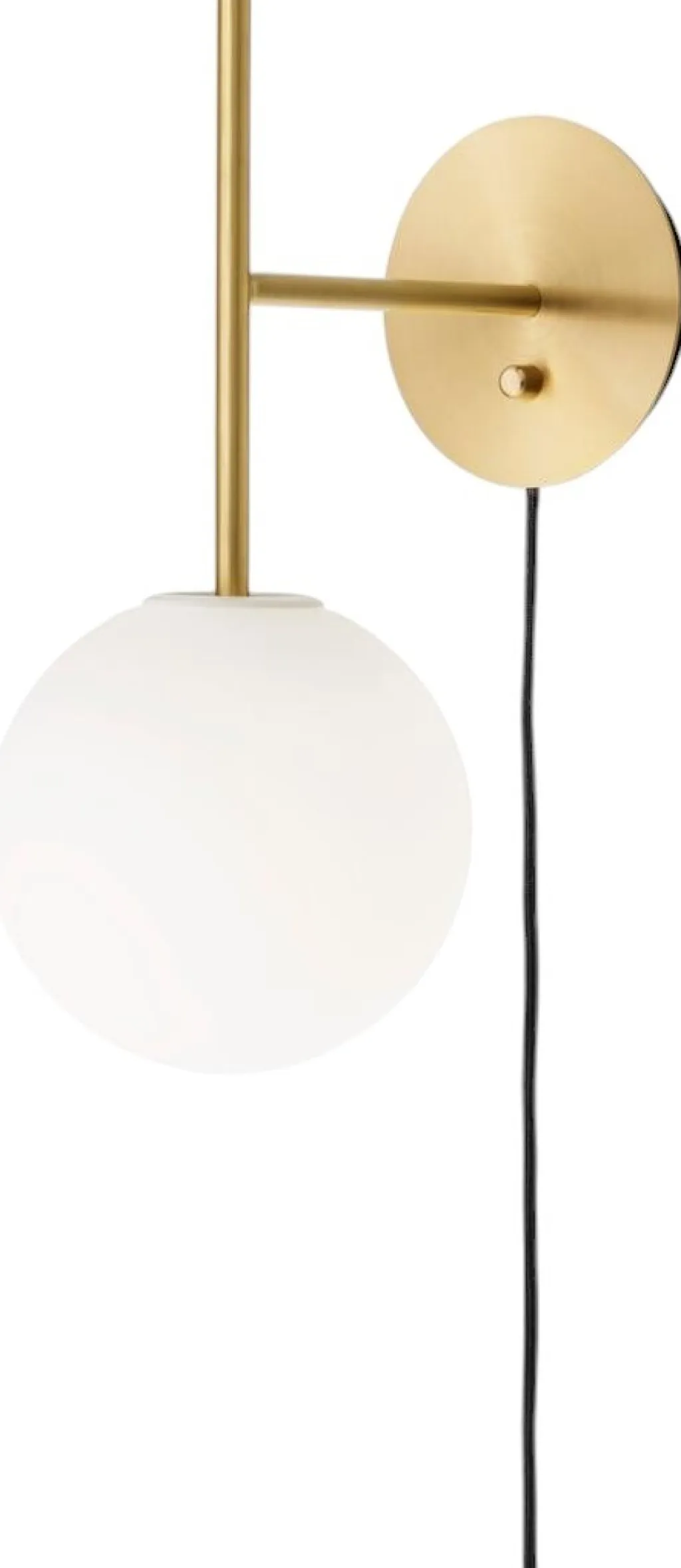Audo Copenhagen Lamper Til Soveværelset|Lamper Til Køkkenet > TR Bulb Væglampe 46 cm, Børstet Messing