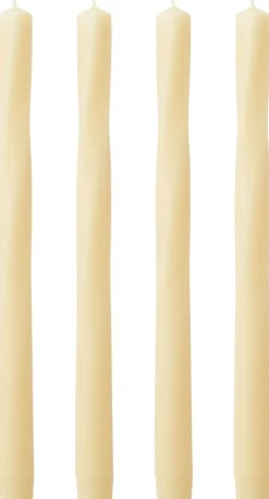 Hot Twist Kronelys 4 stk. 30 cm, Stearinlys|Led Stearinlys