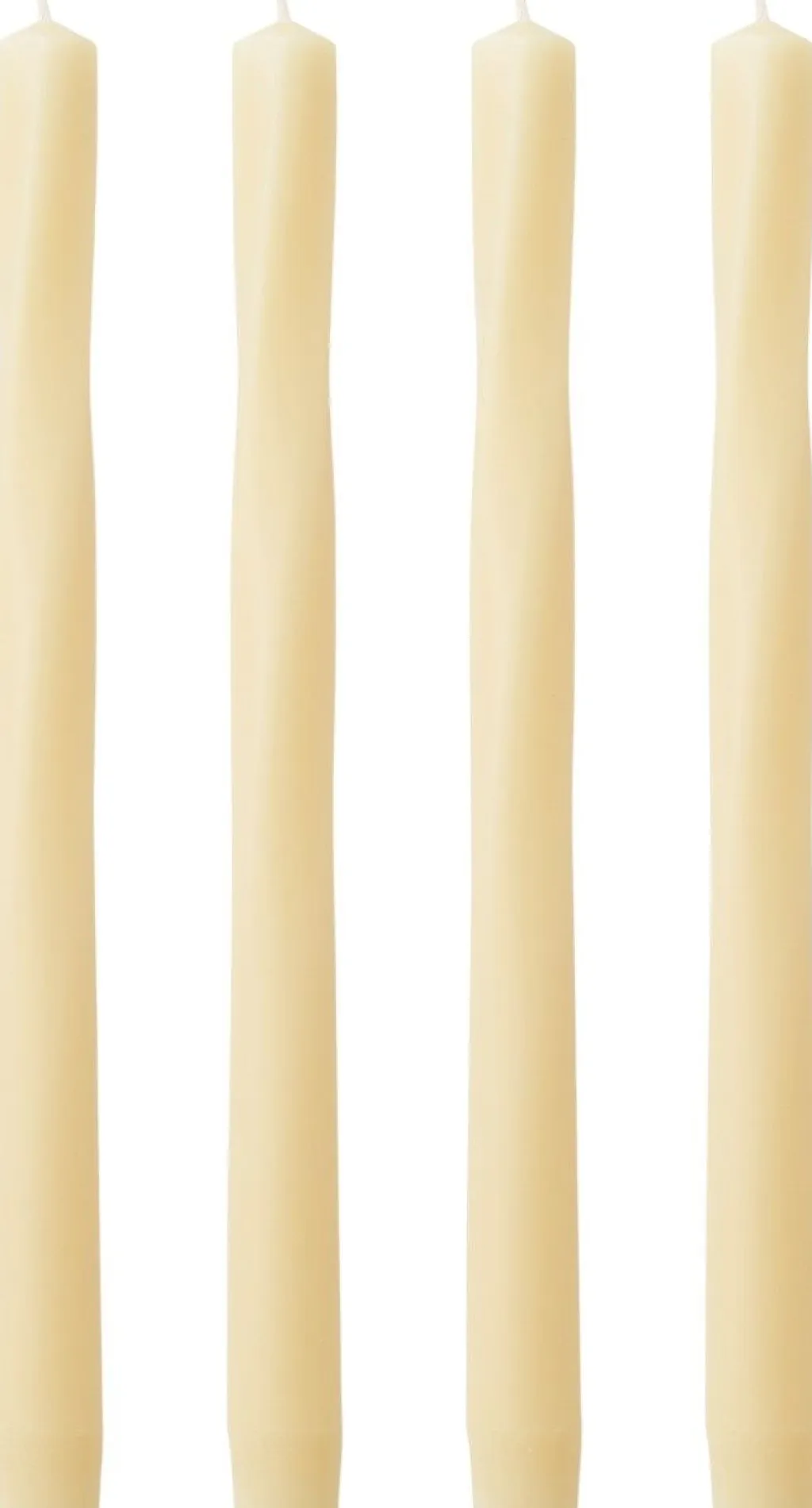 Hot Twist Kronelys 4 stk. 30 cm, Stearinlys|Led Stearinlys