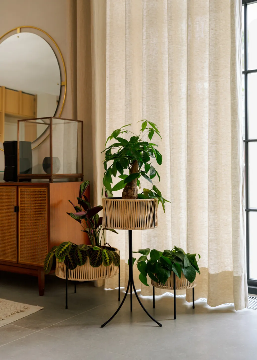 Clearance Umanoff Plantestativ H, Rattan Stue|Urtepotter Og Krukker
