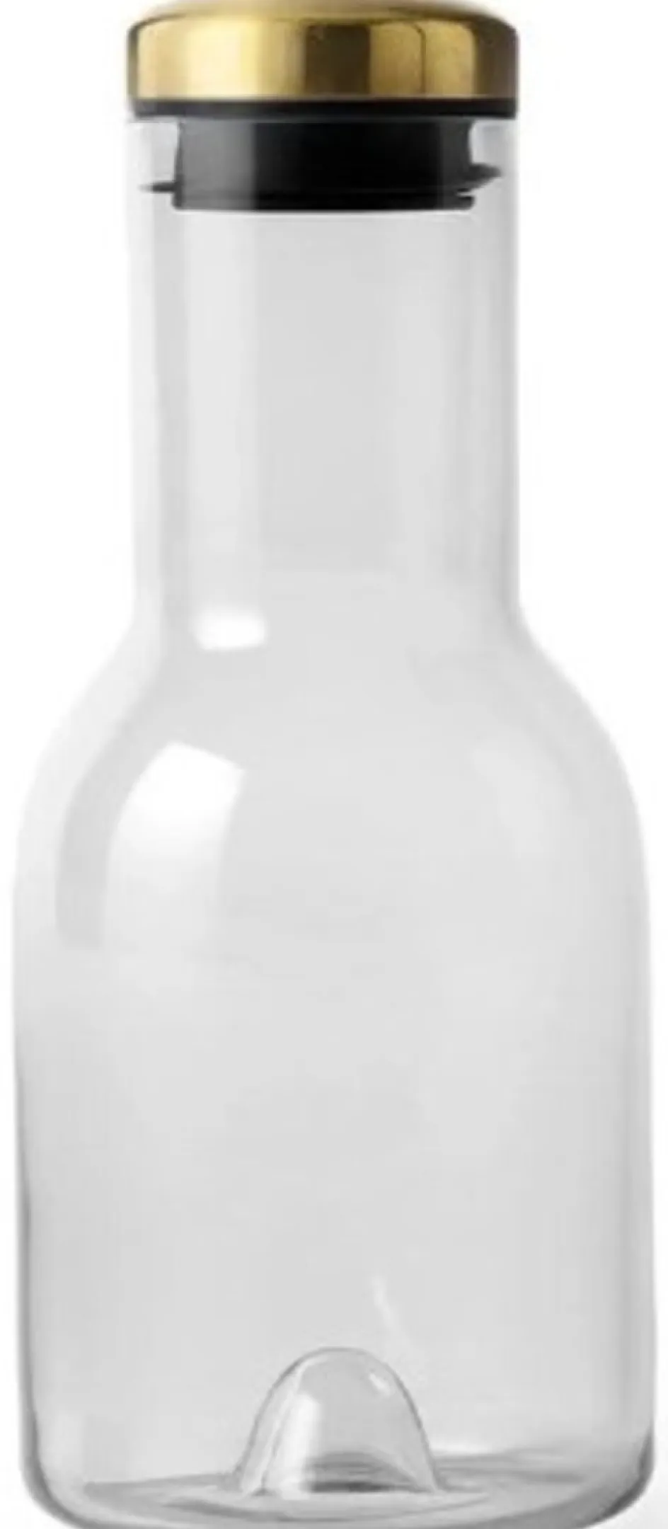 Clearance Audo Copenhagen Vandflaske 0,5 L, Klar Glas/Messing