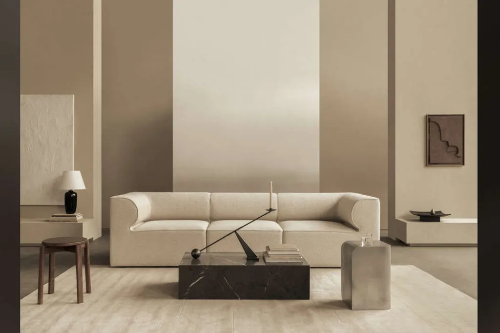 Audo Copenhagen Borde > Volume Sidebord H45 cm, Aluminium