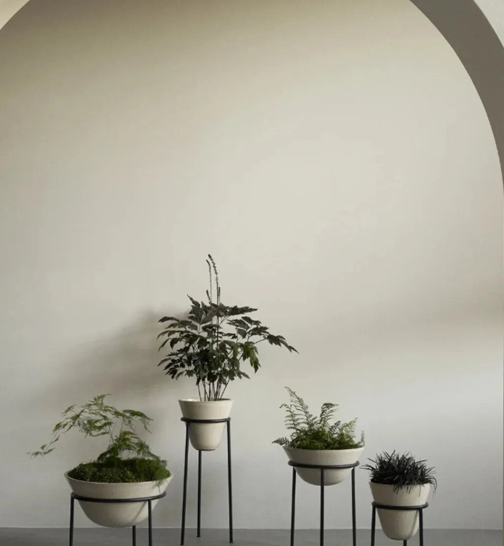 Best Daiza Planteopsats ?25 cm, Ivory Stue|Urtepotter Og Krukker