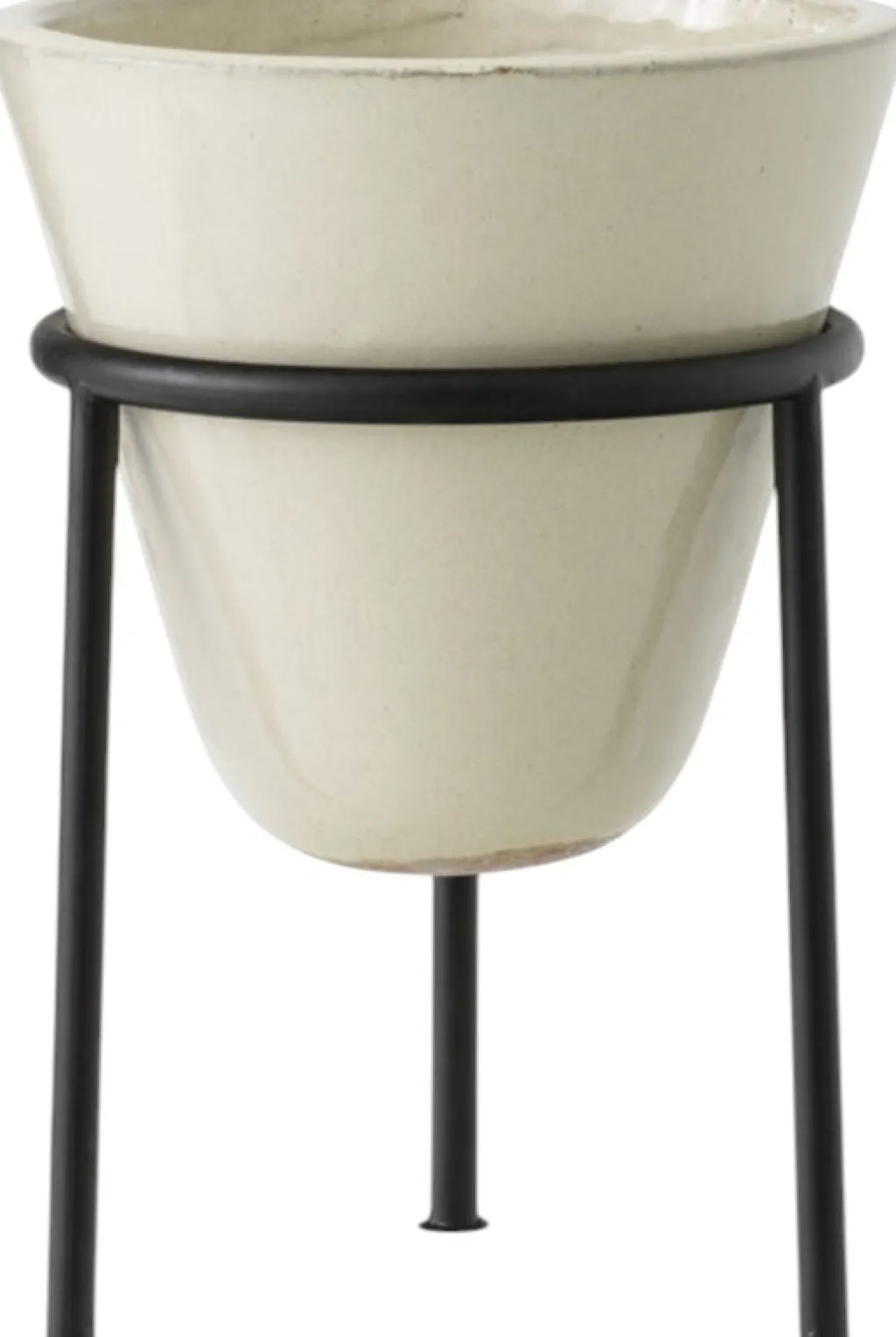 Best Daiza Planteopsats ?25 cm, Ivory Stue|Urtepotter Og Krukker