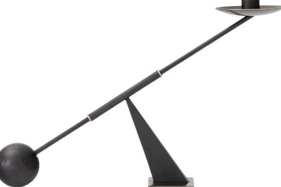 Online Audo Copenhagen Interconnect Lysestage H26 cm, Bronzeret Messing