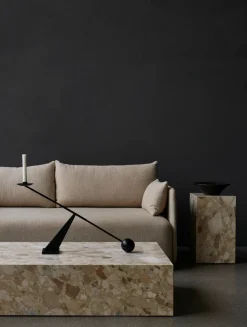 Audo Copenhagen Interconnect Lysestage H, Sort
