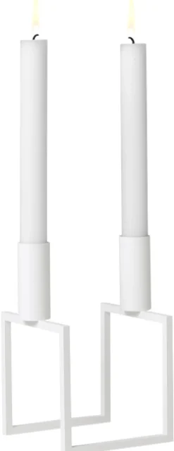 New Kubus Line Lysestage H16 cm, Lysestager