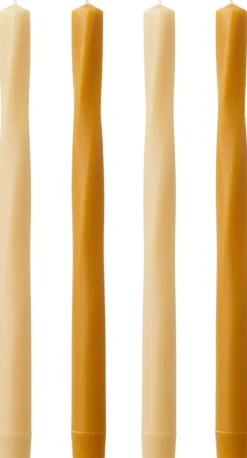 Discount Audo Copenhagen Twist Kronelys 4 stk. 30 cm, Warm