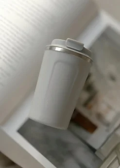 Hot AYA&IDA CUP2GO Termokop 380 ml, Light Grey