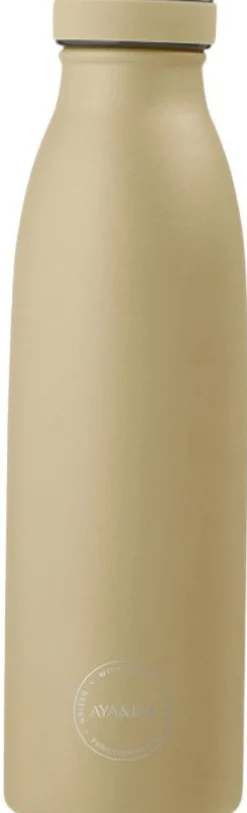 New AYA&IDA Drikkeflaske 500 ml, Dusty Yellow