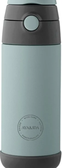 Outlet Kids Drikkeflaske m. Sugerør 350 ml, Termoflasker Og Drikkedunke|Opbevaring Til Køkkenet