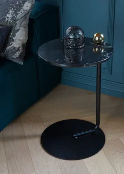 New CASTELLUM Sidebord H60 cm, Sort Borde