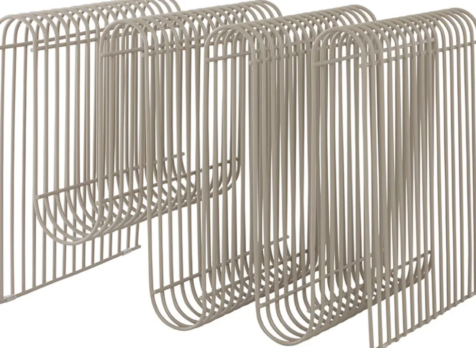 Hot AYTM CURVA Magasinholder H30,5 cm, Taupe