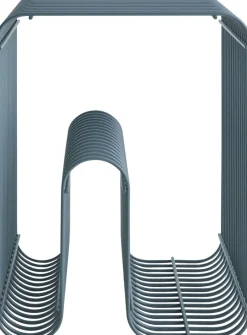 New AYTM CURVA Skammel H43 cm, Dusty Blue