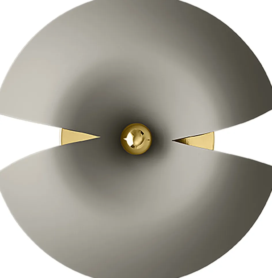 Discount AYTM CYCNUS Væglampe , Taupe/Guld