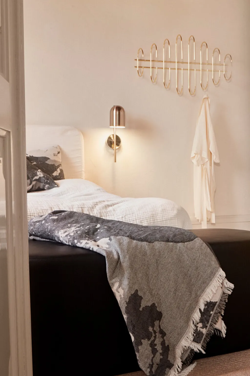 AYTM Uderum|Plaider Og Tæpper > FLOREO Plaid 130x170 cm, Multi Beige