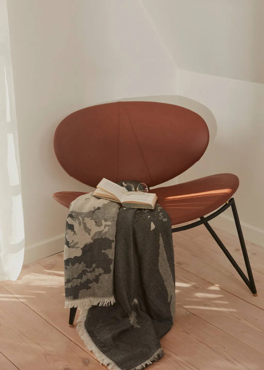 AYTM Uderum|Plaider Og Tæpper > FLOREO Plaid 130x170 cm, Multi Beige